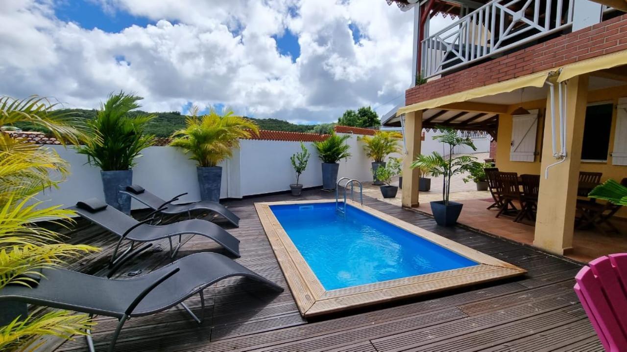 Villa Nautilia, Vue Mer, Proche Plage Les Trois-Ilets Exterior photo