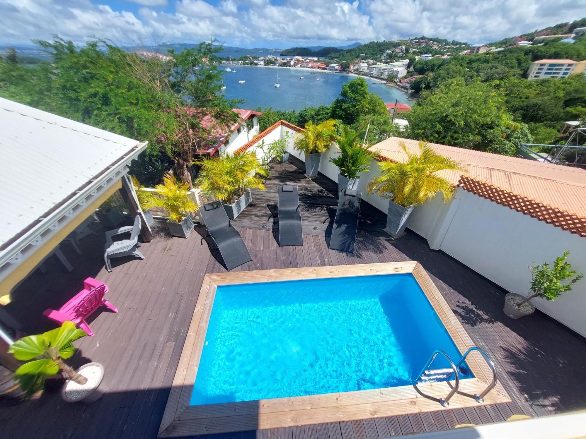 Villa Nautilia, Vue Mer, Proche Plage Les Trois-Ilets Exterior photo